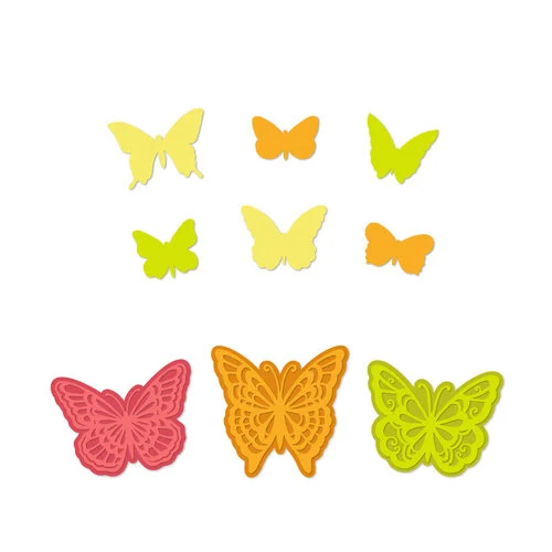 Scrapbook.com - Decorative Die Set - Flutter Bundle 1 Scrapbook.com - Decorative Die Set - Flutter Bundle