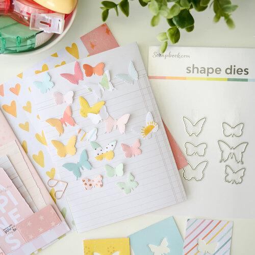 Scrapbook.com - Decorative Die Set - Flutter Bundle 9 Scrapbook.com - Decorative Die Set - Flutter Bundle