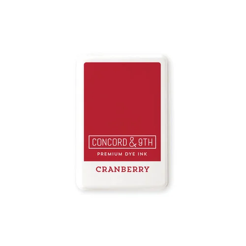 Concord and 9th - Ink Pad - Cranberry 1 Concord and 9th - Ink Pad - Cranberry