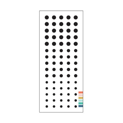 Concord and 9th - Enamel Dots - Black 1 Concord and 9th - Enamel Dots - Black