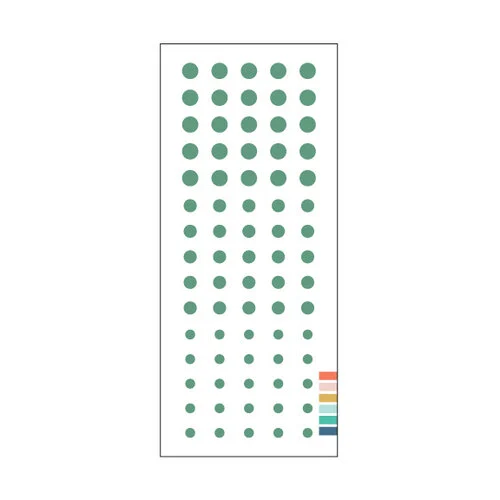 Concord and 9th - Enamel Dots - Juniper 1 Concord and 9th - Enamel Dots - Juniper