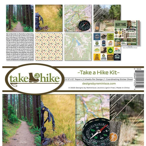 Reminisce - Take a Hike Collection - 12 x 12 Collection Kit 1 Reminisce - Take a Hike Collection - 12 x 12 Collection Kit