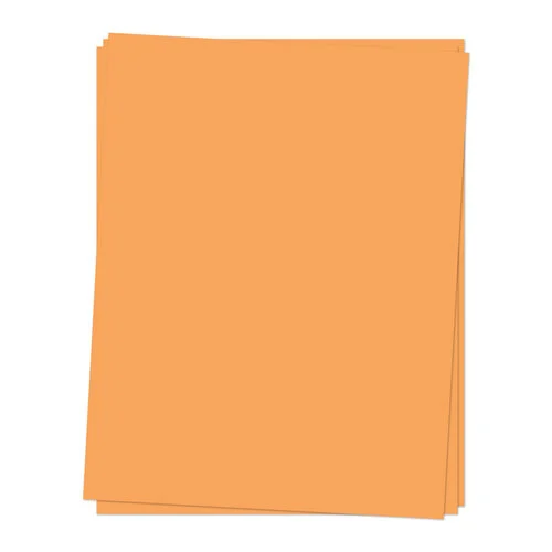 Concord and 9th - 8.5 x 11 Cardstock - Clementine