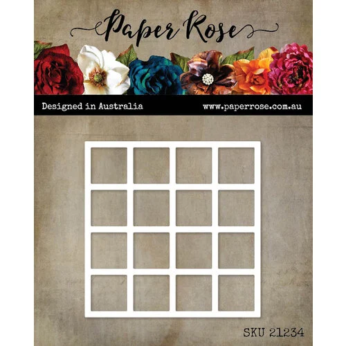 Paper Rose - Dies - Margaret's Quilt Block 1 Paper Rose - Dies - Margaret's Quilt Block