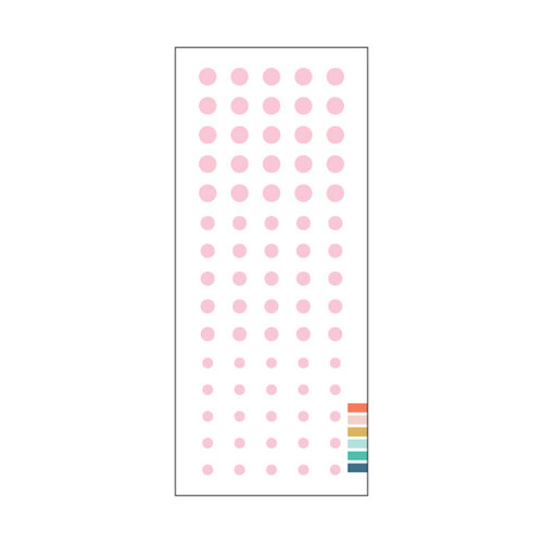 Concord and 9th - Enamel Dots - Carnation