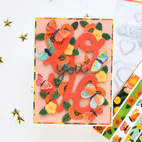 Scrapbook.com - Joyful - Patterned Cardstock Paper Pad - Double Sided - A2 - 4.25 x 5.5 - 40 Sheets 10 Scrapbook.com - Joyful - Patterned Cardstock Paper Pad - Double Sided - A2 - 4.25 x 5.5 - 40 Sheets