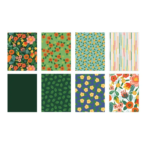 Scrapbook.com - Joyful - Patterned Cardstock Paper Pad - Double Sided - A2 - 4.25 x 5.5 - 40 Sheets 2 Scrapbook.com - Joyful - Patterned Cardstock Paper Pad - Double Sided - A2 - 4.25 x 5.5 - 40 Sheets
