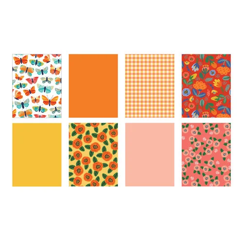 Scrapbook.com - Joyful - Patterned Cardstock Paper Pad - Double Sided - A2 - 4.25 x 5.5 - 40 Sheets 3 Scrapbook.com - Joyful - Patterned Cardstock Paper Pad - Double Sided - A2 - 4.25 x 5.5 - 40 Sheets