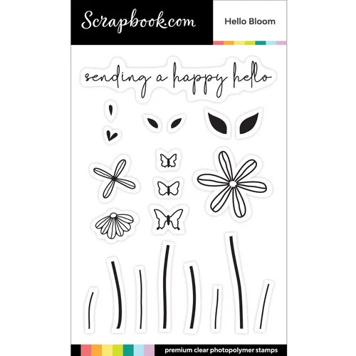 Scrapbook.com - Hello Bloom - Dies, Paper, Stamps 4 Scrapbook.com - Hello Bloom - Dies, Paper, Stamps