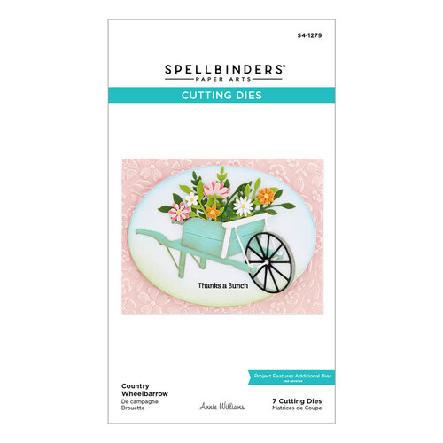 Spellbinders - Etched Dies - Country Wheelbarrow