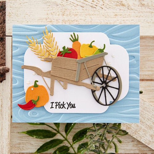 Spellbinders - Etched Dies - Country Wheelbarrow