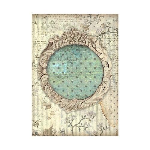 Stamperia - Alice Forever Collection - A6 Rice Paper - Backgrounds - 8 Pack