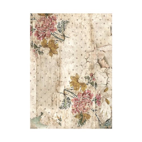 Stamperia - Alice Forever Collection - A6 Rice Paper - Backgrounds - 8 Pack