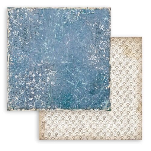 Stamperia - Vintage Library Collection - 12 x 12 Paper Pad - Backgrounds 3 Stamperia - Vintage Library Collection - 12 x 12 Paper Pad - Backgrounds