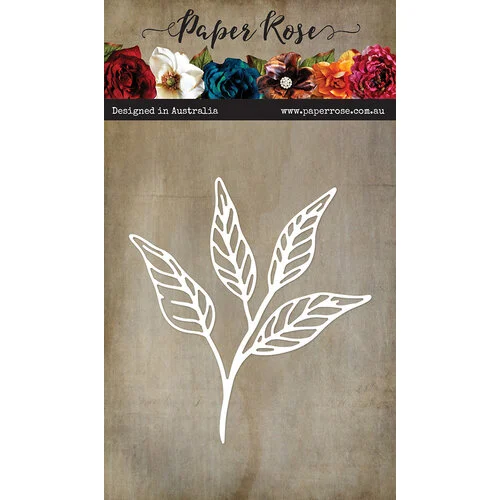 Paper Rose - Dies - Leaf Outline 1 Paper Rose - Dies - Leaf Outline