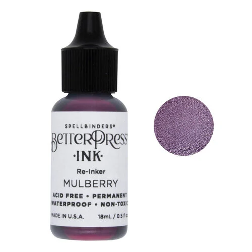 Spellbinders - BetterPress Collection - BetterPress Ink - Reinker - Mulberry 1 Spellbinders - BetterPress Collection - BetterPress Ink - Reinker - Mulberry