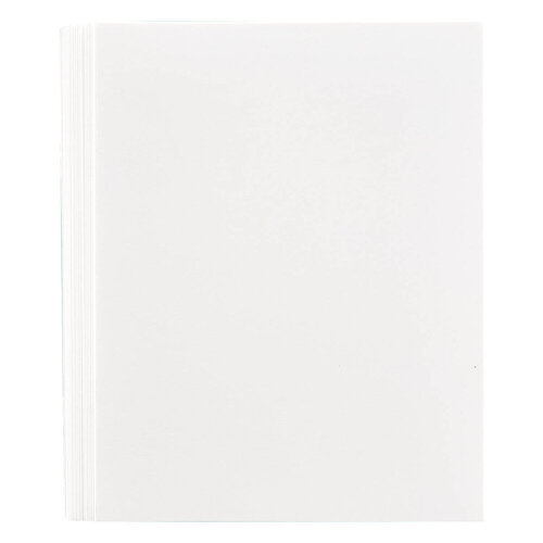 Spellbinders - BetterPress Collection - Cotton Sheets - Porcelain - 8.5 x 11
