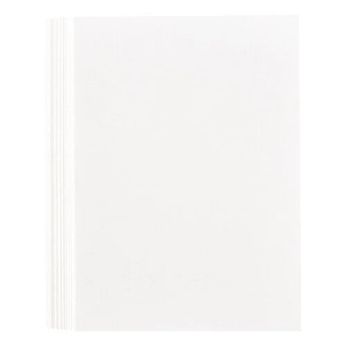 Spellbinders - BetterPress Collection - Cotton Card Panels - Porcelain - A7