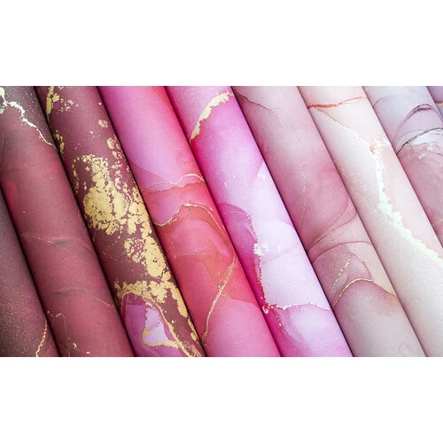 Craft Consortium - Ink Drops Collection - 6 x 6 Paper Pad - Rose