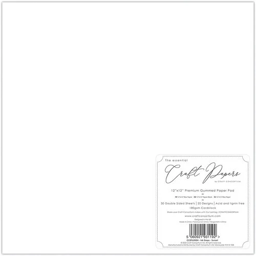 Craft Consortium - Ink Drops Collection - 12 x 12 Paper Pad - Sunset 2 Craft Consortium - Ink Drops Collection - 12 x 12 Paper Pad - Sunset
