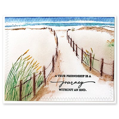Penny Black - Cling Mounted Rubber Stamps - Seaside
