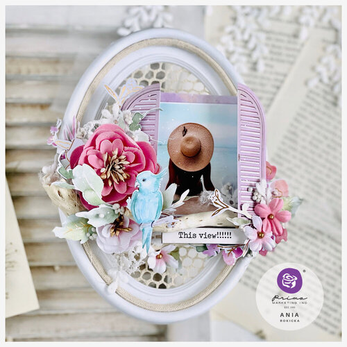 Prima - Postcards From Paradise Collection - Lace 3 Prima - Postcards From Paradise Collection - Lace