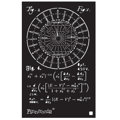 Prima - Finnabair Collection - Stencils - Rocket Science 1 Prima - Finnabair Collection - Stencils - Rocket Science