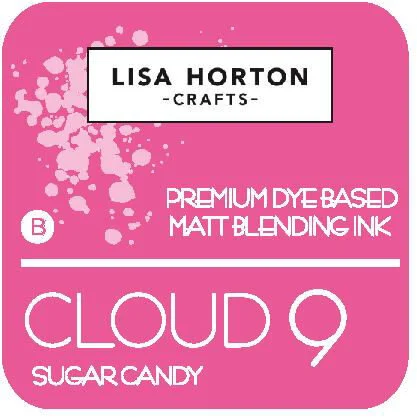 Lisa Horton Crafts - Cloud 9 - Premium Dye Based Ink Pad - Matte Blending Ink - Sugar Candy 1 Lisa Horton Crafts - Cloud 9 - Premium Dye Based Ink Pad - Matte Blending Ink - Sugar Candy
