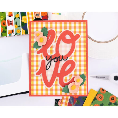 Scrapbook.com - Coordinating Die Set - Love You xoxo 4 Scrapbook.com - Coordinating Die Set - Love You xoxo