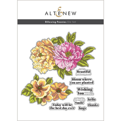 Altenew - Dies - Billowing Peonies