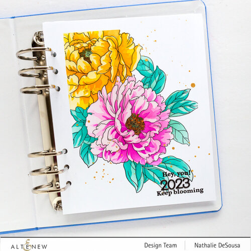 Altenew - Dies - Billowing Peonies
