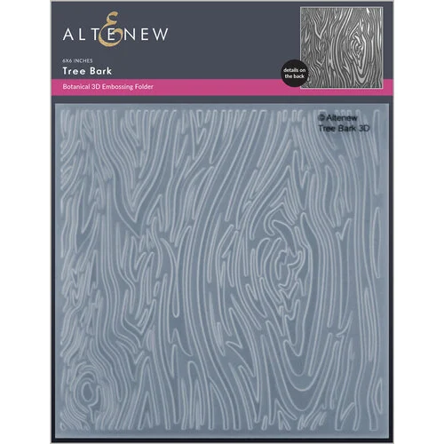 Altenew - Embossing Folder - 3D - Tree Bark 1 Altenew - Embossing Folder - 3D - Tree Bark
