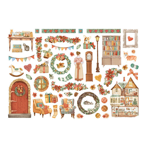 Stamperia - All Around Christmas Collection - Ephemera