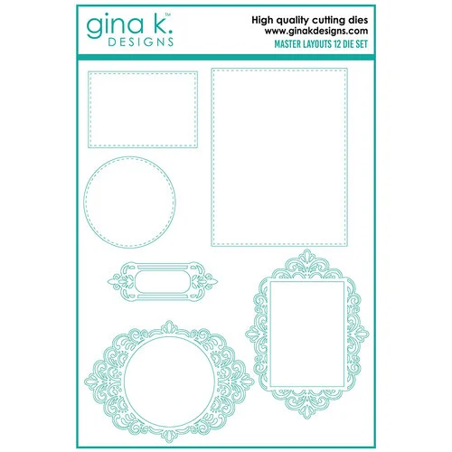 Gina K Designs - Dies - Master Layouts 12