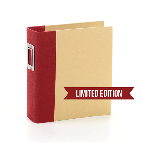 Simple Stories - SNAP Studio Collection - Binder - Cranberry