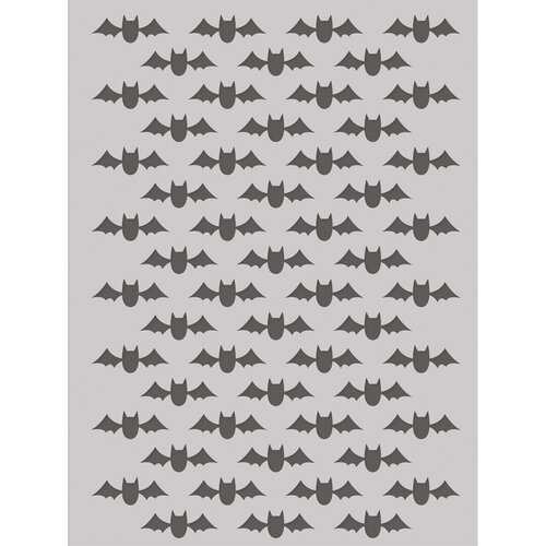 Simple Stories - FaBOOlous Collection - Stencils - Batty