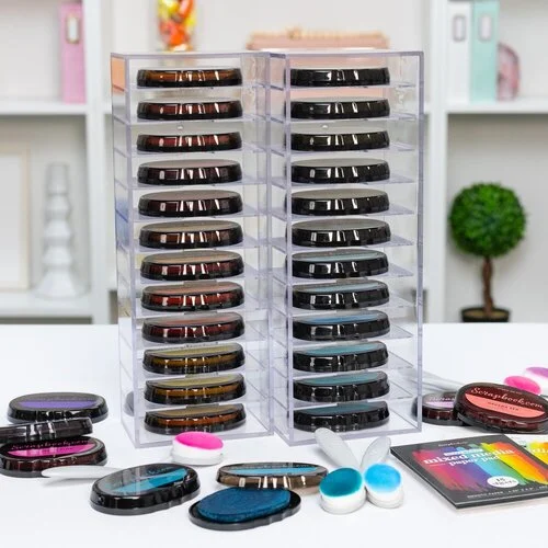 Scrapbook.com - Ink Pad Storage - Clear