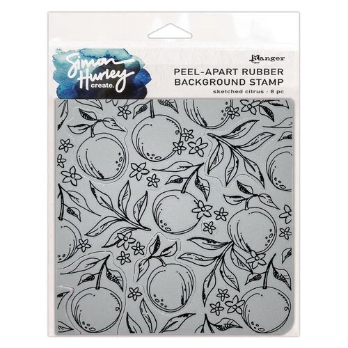 Ranger Ink - Simon Hurley - Cling Mounted Rubber Stamps - Sketched Citrus 1 Ranger Ink - Simon Hurley - Cling Mounted Rubber Stamps - Sketched Citrus