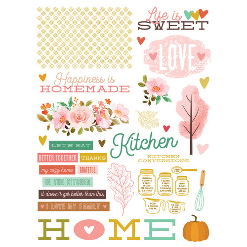 Simple Stories - What's Cookin' Collection - Rub Ons
