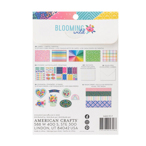 Paige Evans - Blooming Wild Collection - Card Kit