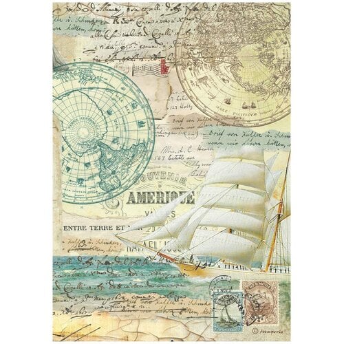 Stamperia - Around The World Collection - A4 Rice Paper