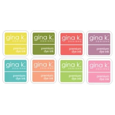 Gina K Designs - Ink Cube Assortment - Spring 1 Gina K Designs - Ink Cube Assortment - Spring