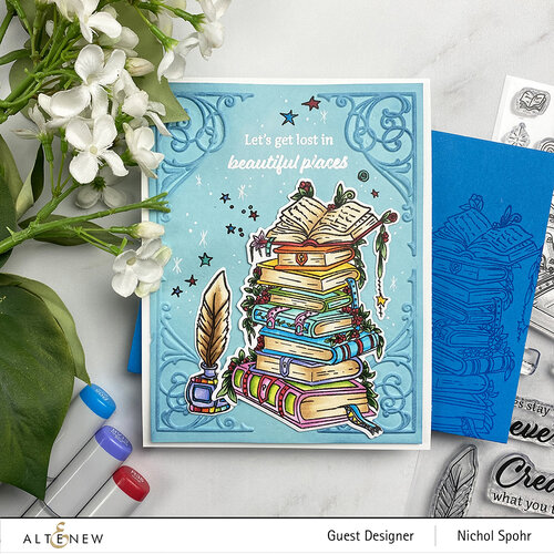 Altenew - Embossing Folder - 3D - Storybook Frame 3 Altenew - Embossing Folder - 3D - Storybook Frame