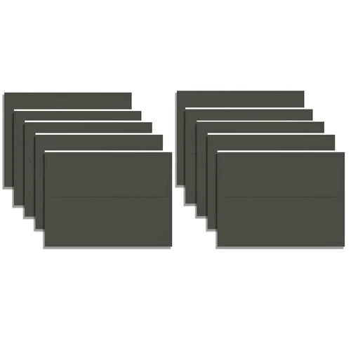 Gina K Designs - Envelopes - 4.25 x 5.5 - Slate - 10 Pack