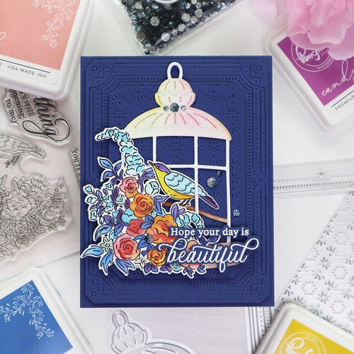 Pinkfresh Studio - Layering Stencils - Best Thing