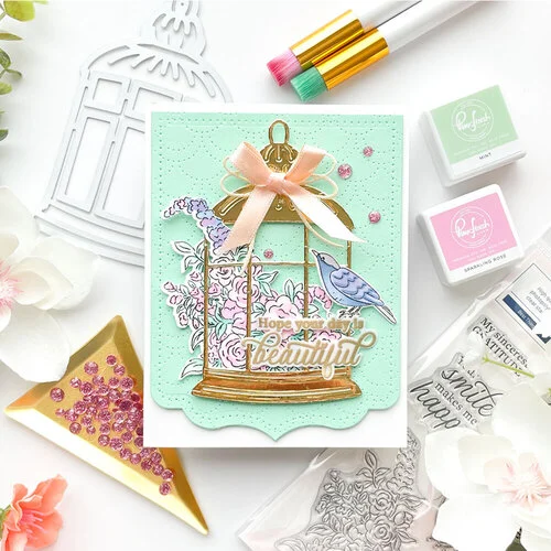 Pinkfresh Studio - Layering Stencils - Best Thing