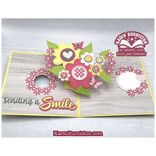 Karen Burniston - Craft Dies - Twist Flower Pop-up