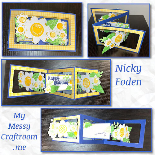 Karen Burniston - Craft Dies - Twist Flower Pop-up