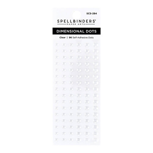 Spellbinders - Card Shoppe Essentials Collection - Dimensional Enamel Dots - Clear 1 Spellbinders - Card Shoppe Essentials Collection - Dimensional Enamel Dots - Clear