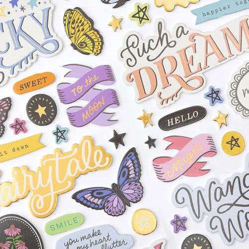 Crate Paper - Moonlight Magic Collection - Thickers - Star Struck - Gold Foil 3 Crate Paper - Moonlight Magic Collection - Thickers - Star Struck - Gold Foil